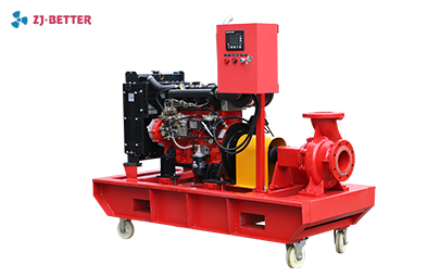 End Suction Diesel Engine Fire Fighting Pump